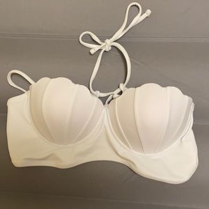 Seashell Cup Push Up Swimsuit Top